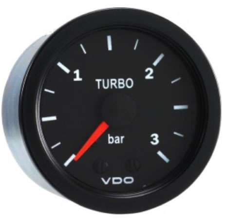 VDO Vision Pressure gauge 0 tot 3Bar 52mm